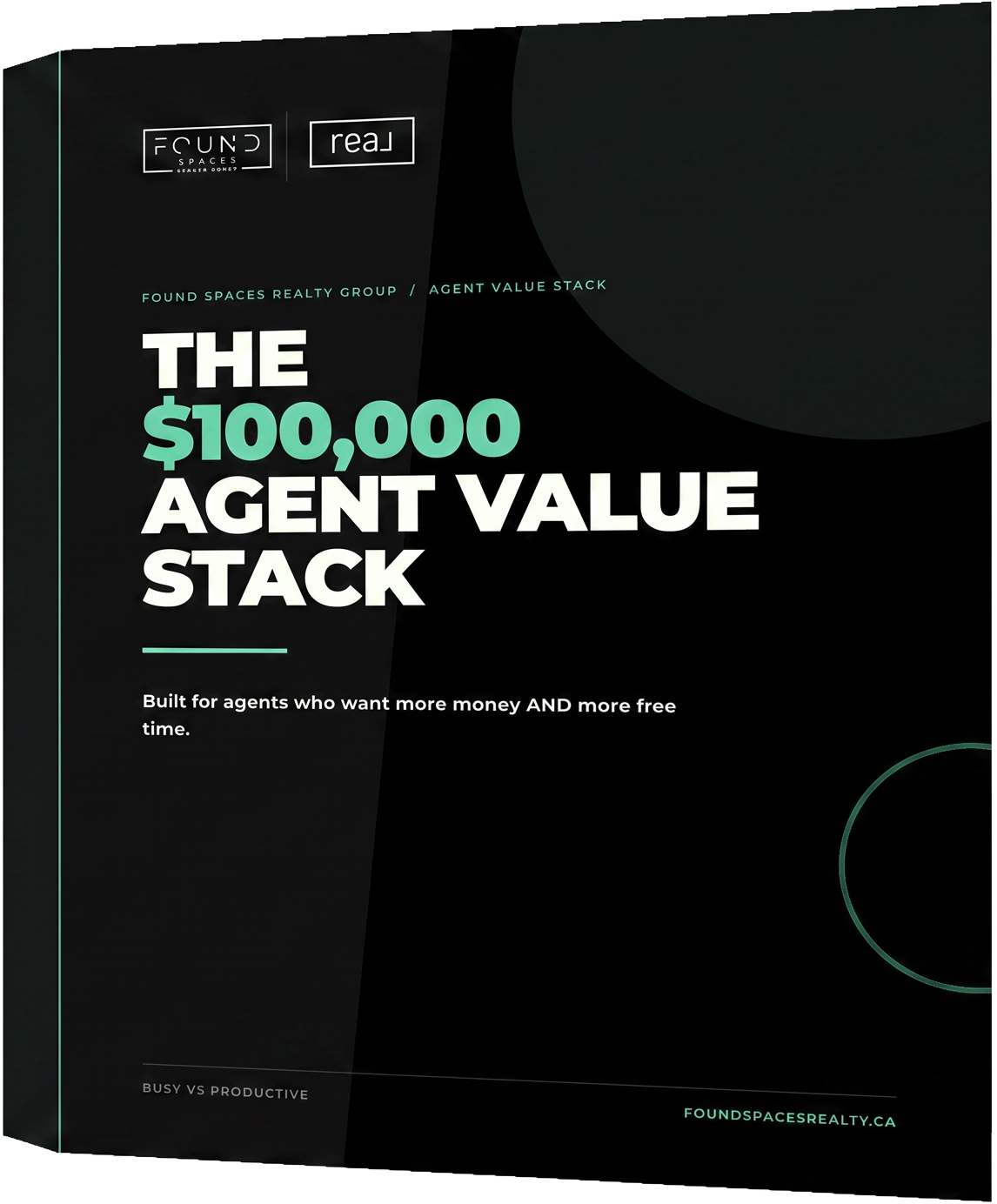 The $100,000 Agent Value Stack report cover